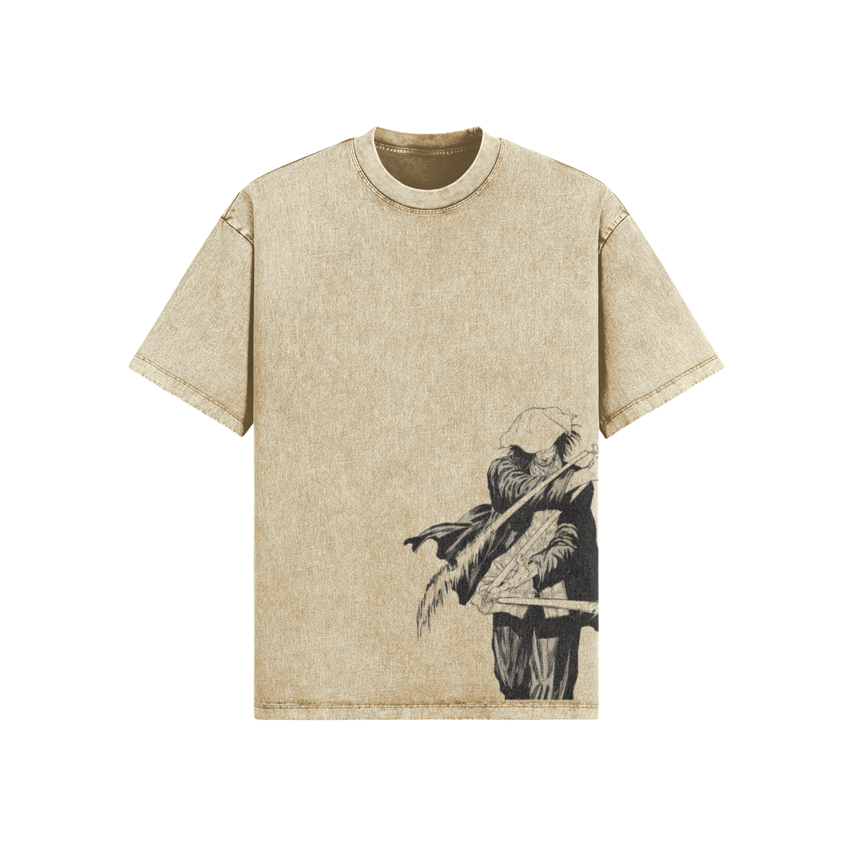 Oversized Vintage Tee – Yotsumura Tribute | Sakamoto Days Collection