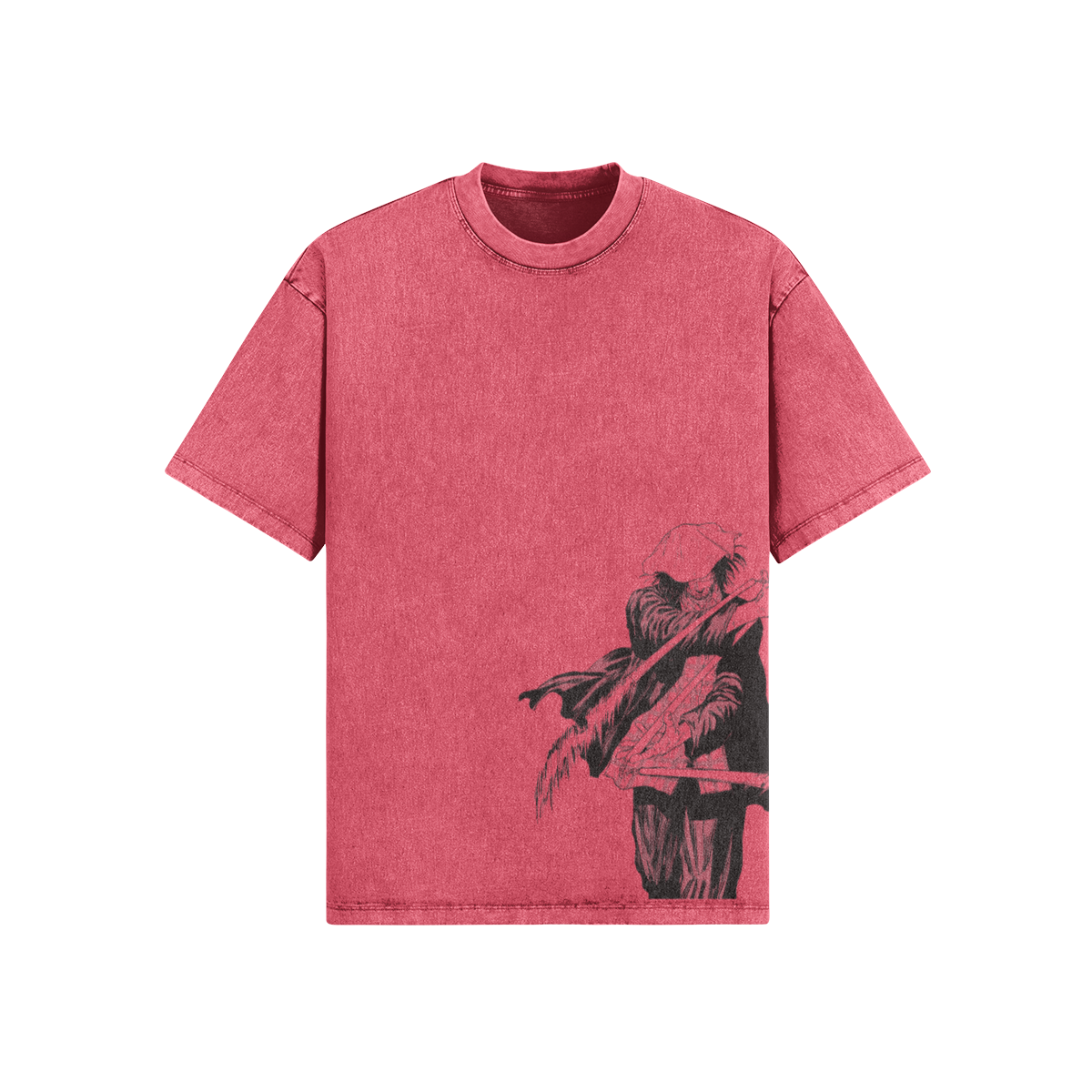Oversized Vintage Tee – Yotsumura Tribute | Sakamoto Days Collection